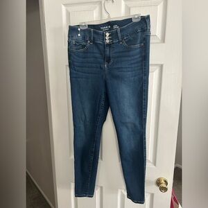 Torrid High Rise Dark Blue Jeans